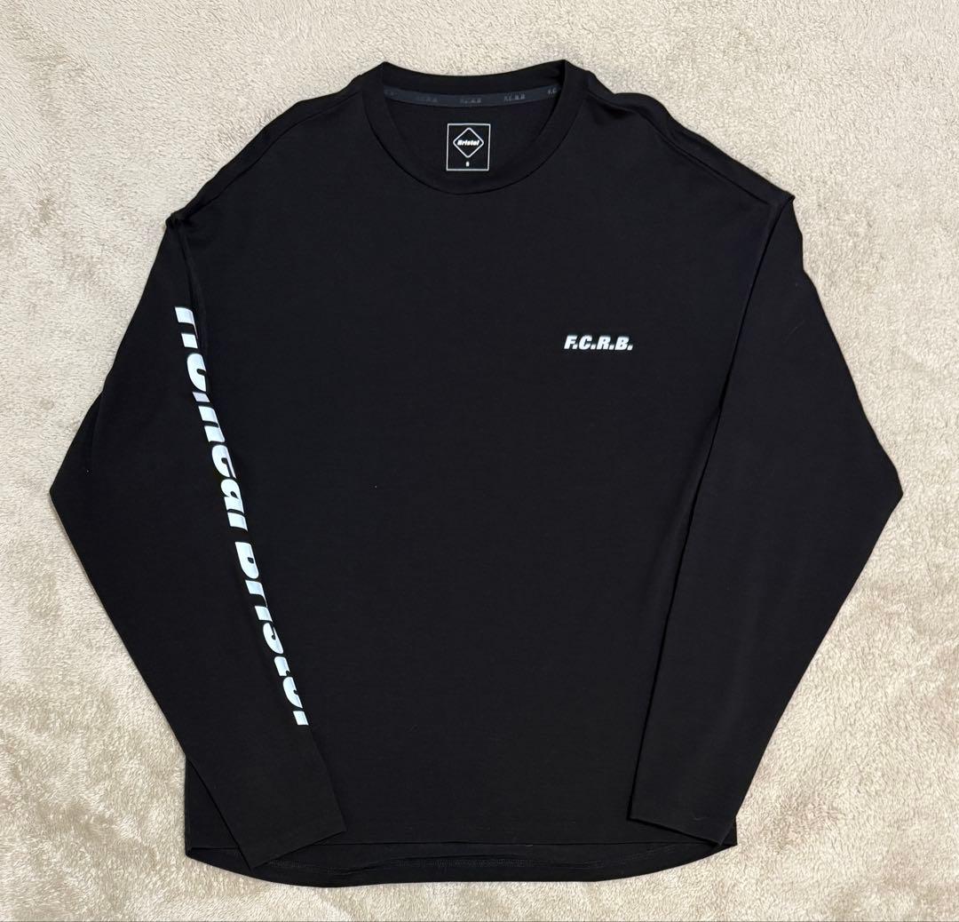 美品！ fcrb ブリストル ロンt 長袖 トレーニング S 黒