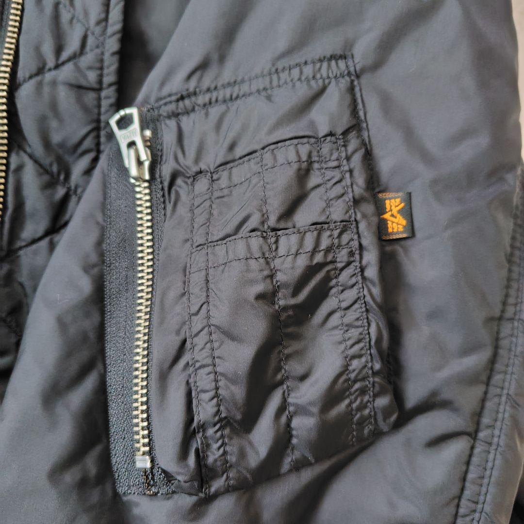 ALPHA INDUSTRIES MA-1 ブラックジャケット M