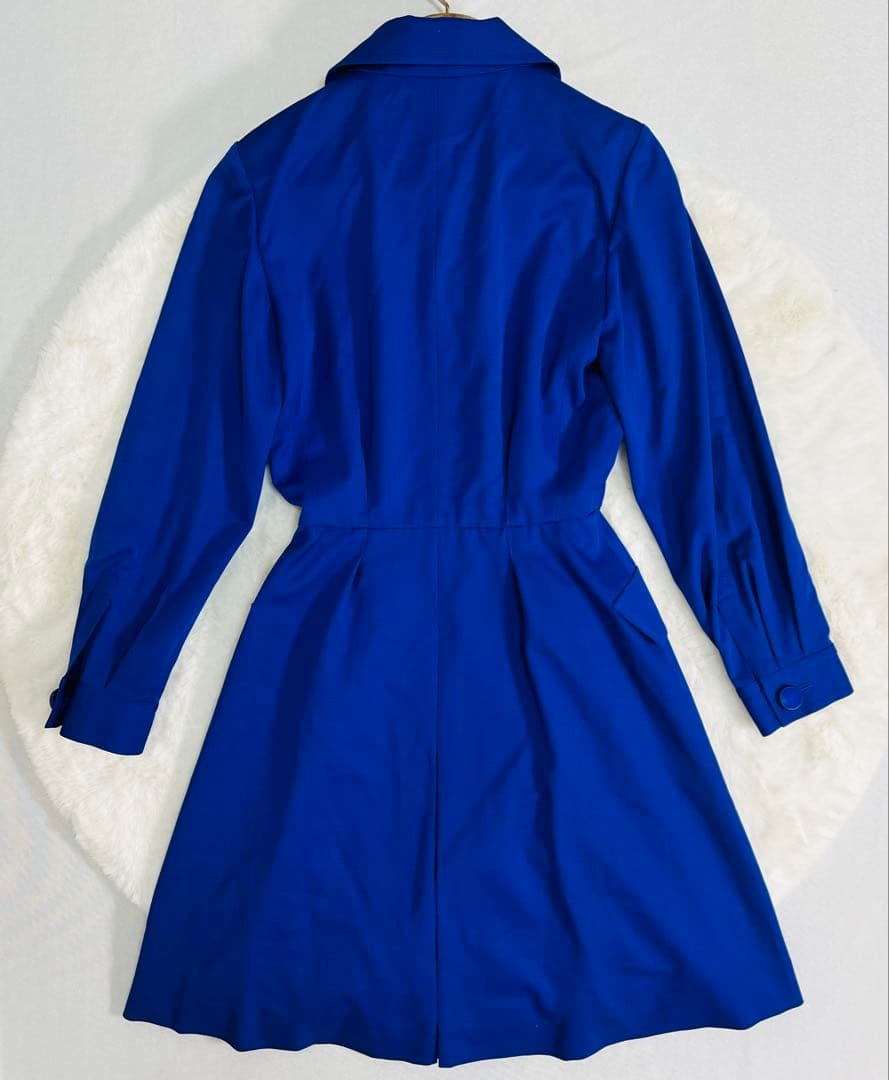 【極美品】YVES SAINT LAURENT サンローラン ボタンワンピース