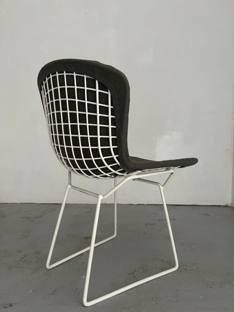 週末限定！ハリーベルトイア　ワイヤーチェア　knoll フルカバー　グレー