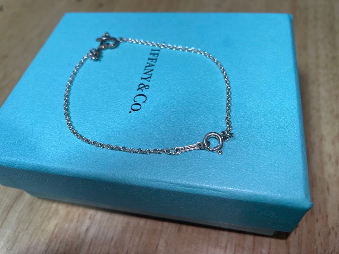 Tiffany & Co. ラビングハートアローブレスレット　シルバー17cm
