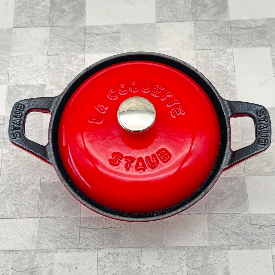 廃盤品STAUB ストウブ ヴィンテージシリーズ Rココット チェリー