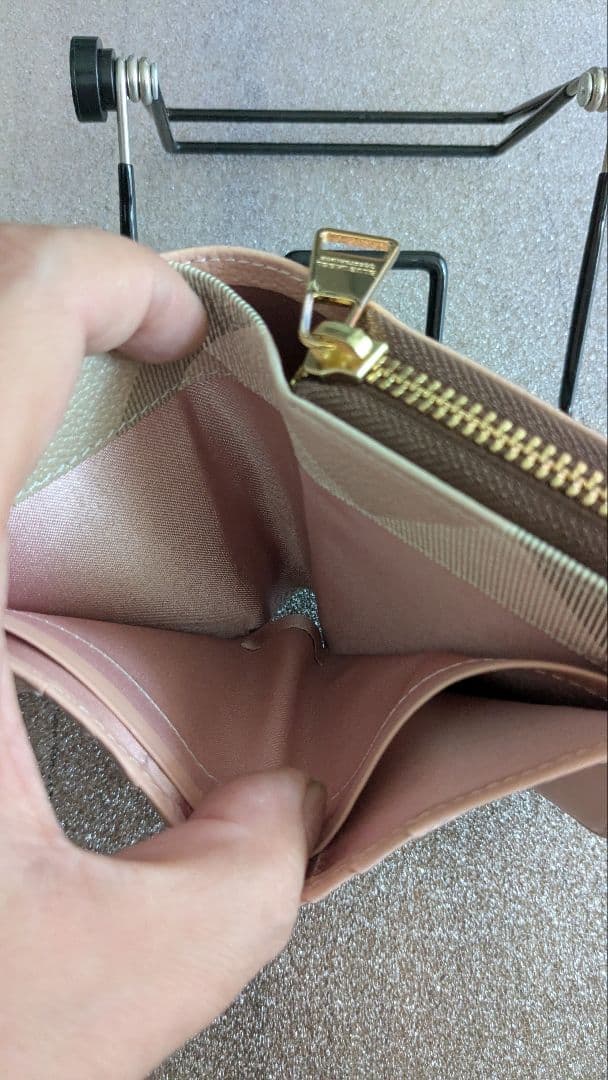 【未使用品・箱つき】BLUE LABEL CRESTBRIDGE　折り財布