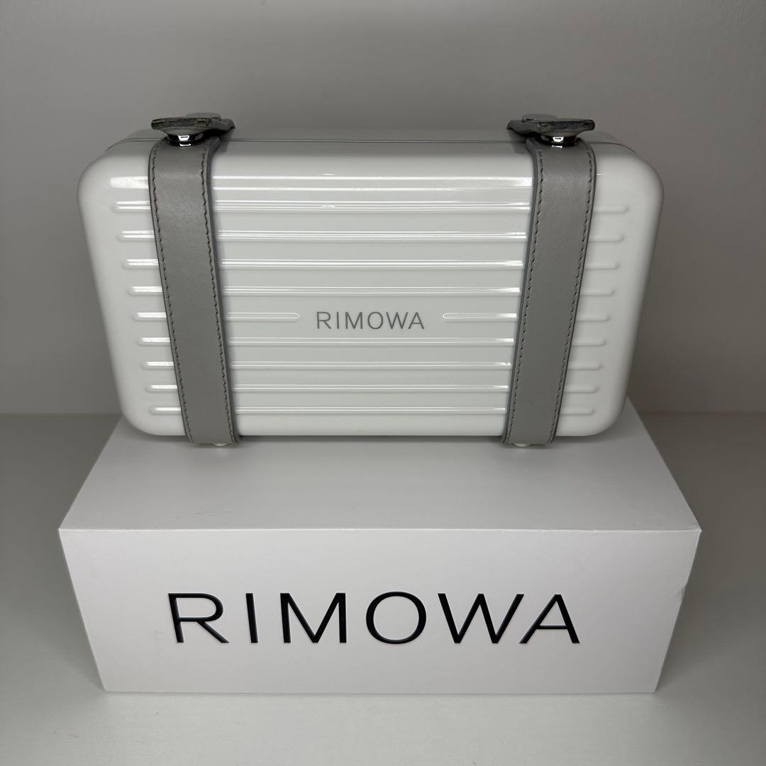 付属品フルセット RIMOWA Personal クロスボディバッグ ホワイト