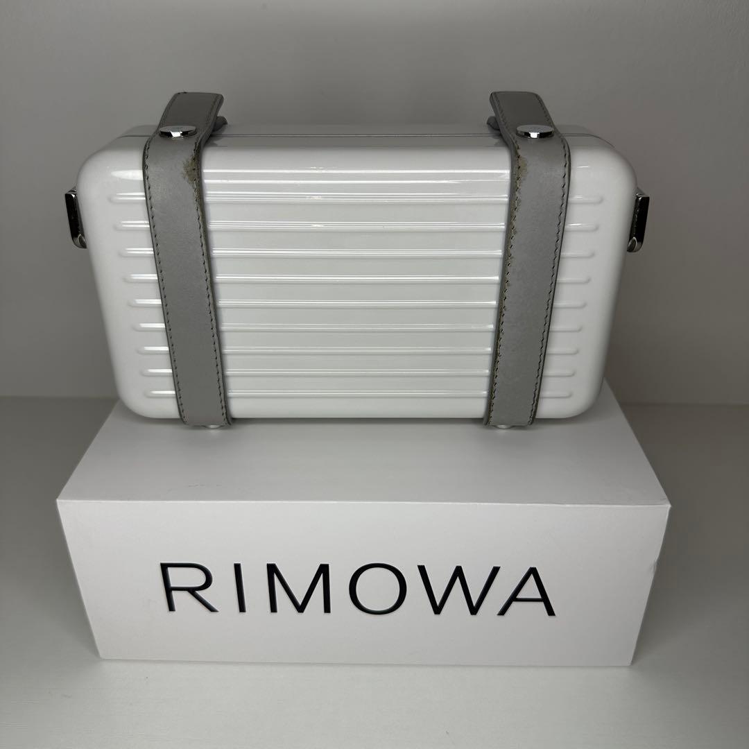 付属品フルセット RIMOWA Personal クロスボディバッグ ホワイト