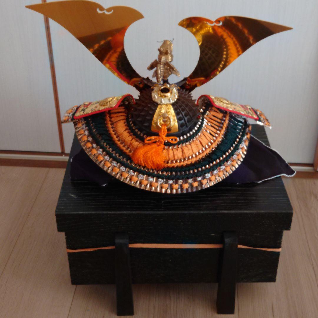 飾り兜　龍玉作