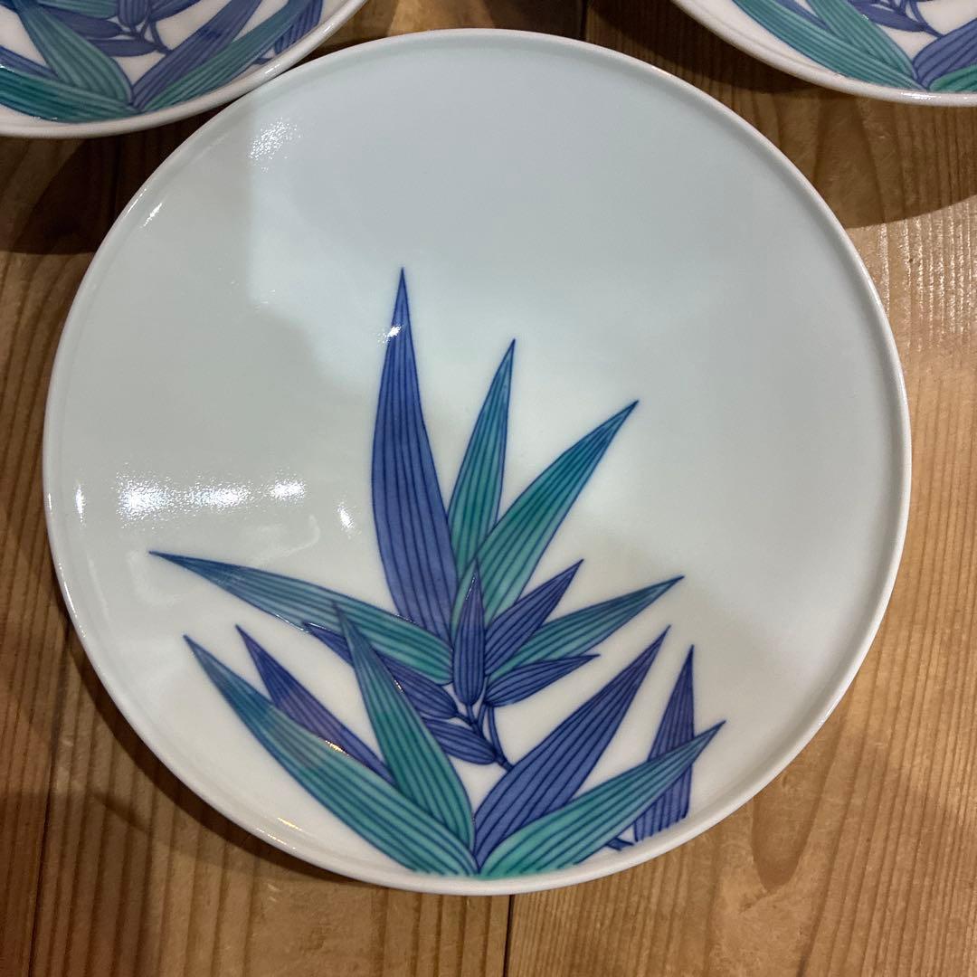 十三代 今泉今右衛門 皿 セット 食器 笹絵飾皿