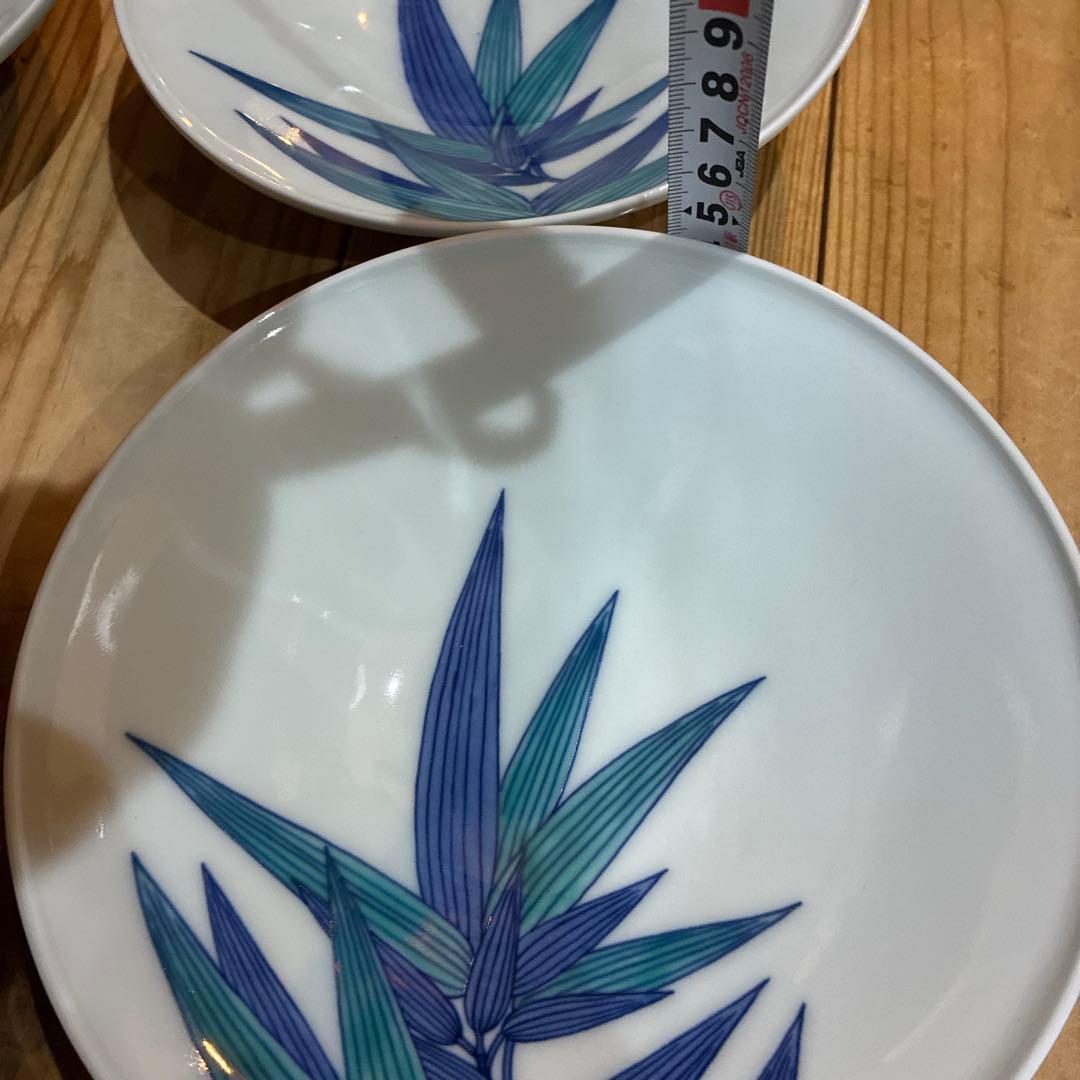 十三代 今泉今右衛門 皿 セット 食器 笹絵飾皿