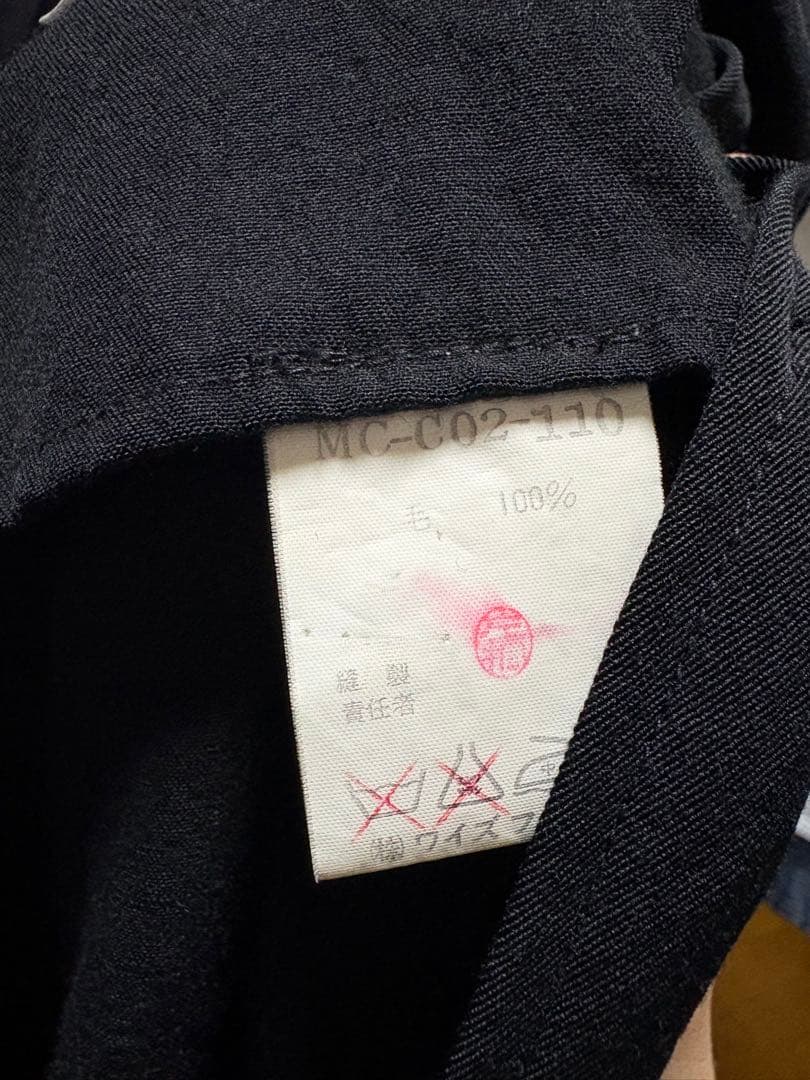 Y’s for men ワイズフォーメン ウールコート ブラック