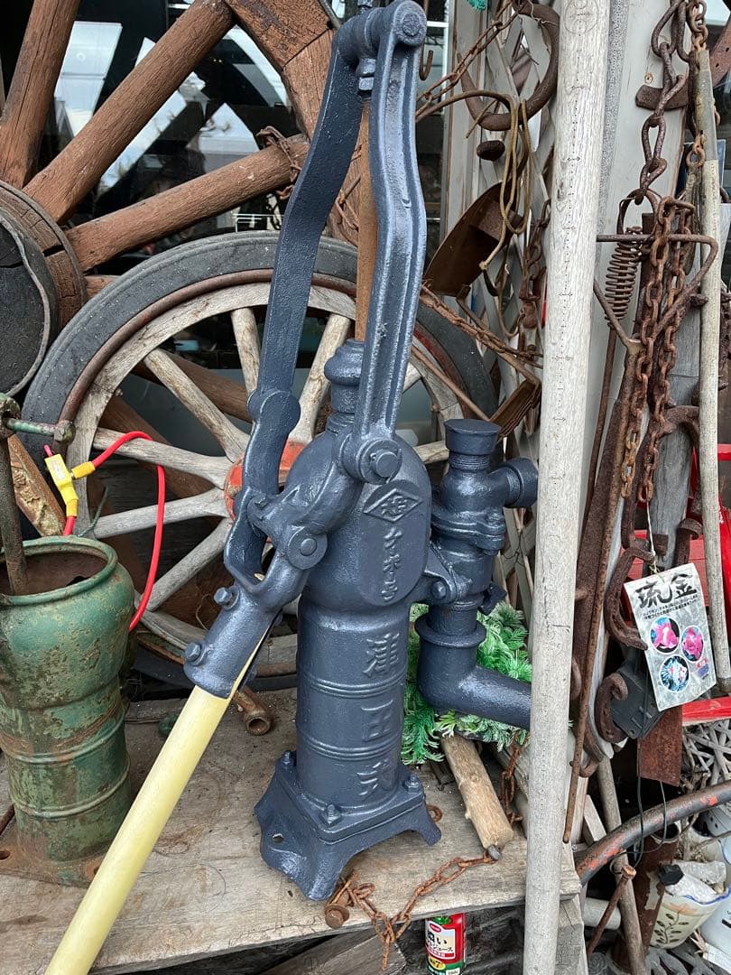 手押しポンプ、津田式ポンプ、密閉式手押しポンプ、手漕ぎポンプ、大型手押しポンプ