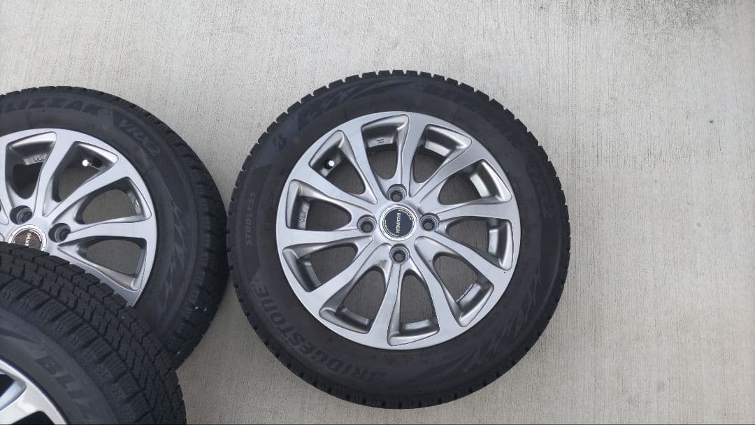 155/65R14 スタッドレスタイヤ ブリザックVRX 2