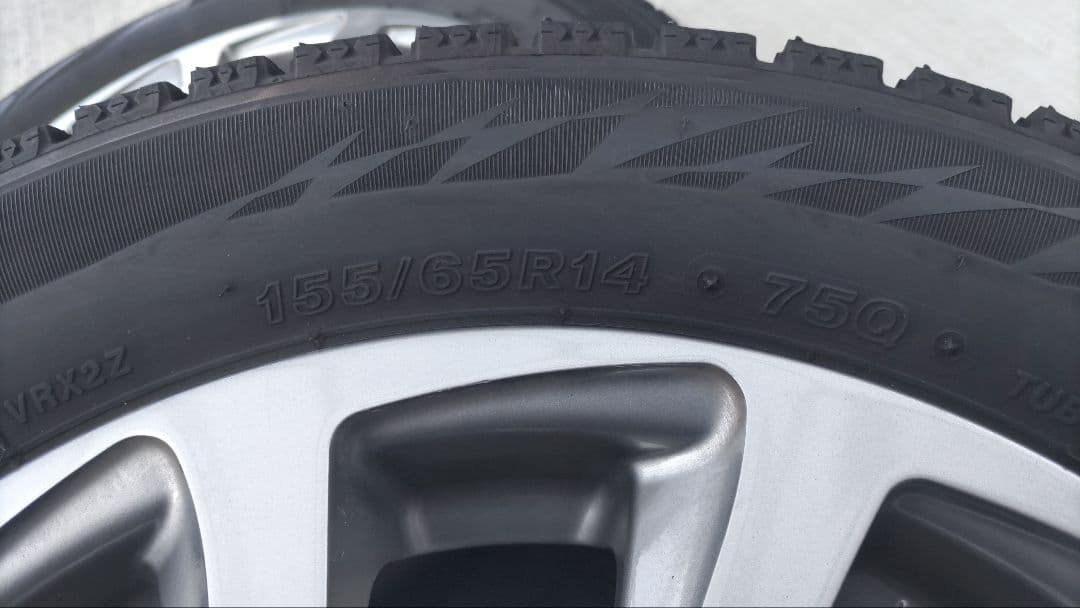 155/65R14 スタッドレスタイヤ ブリザックVRX 2