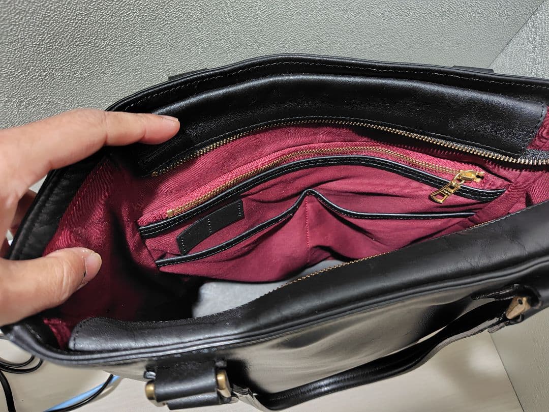 Master-piece Gloss 2WAYトートバッグ ブラック
