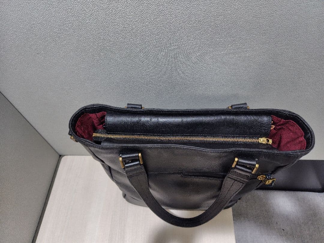 Master-piece Gloss 2WAYトートバッグ ブラック