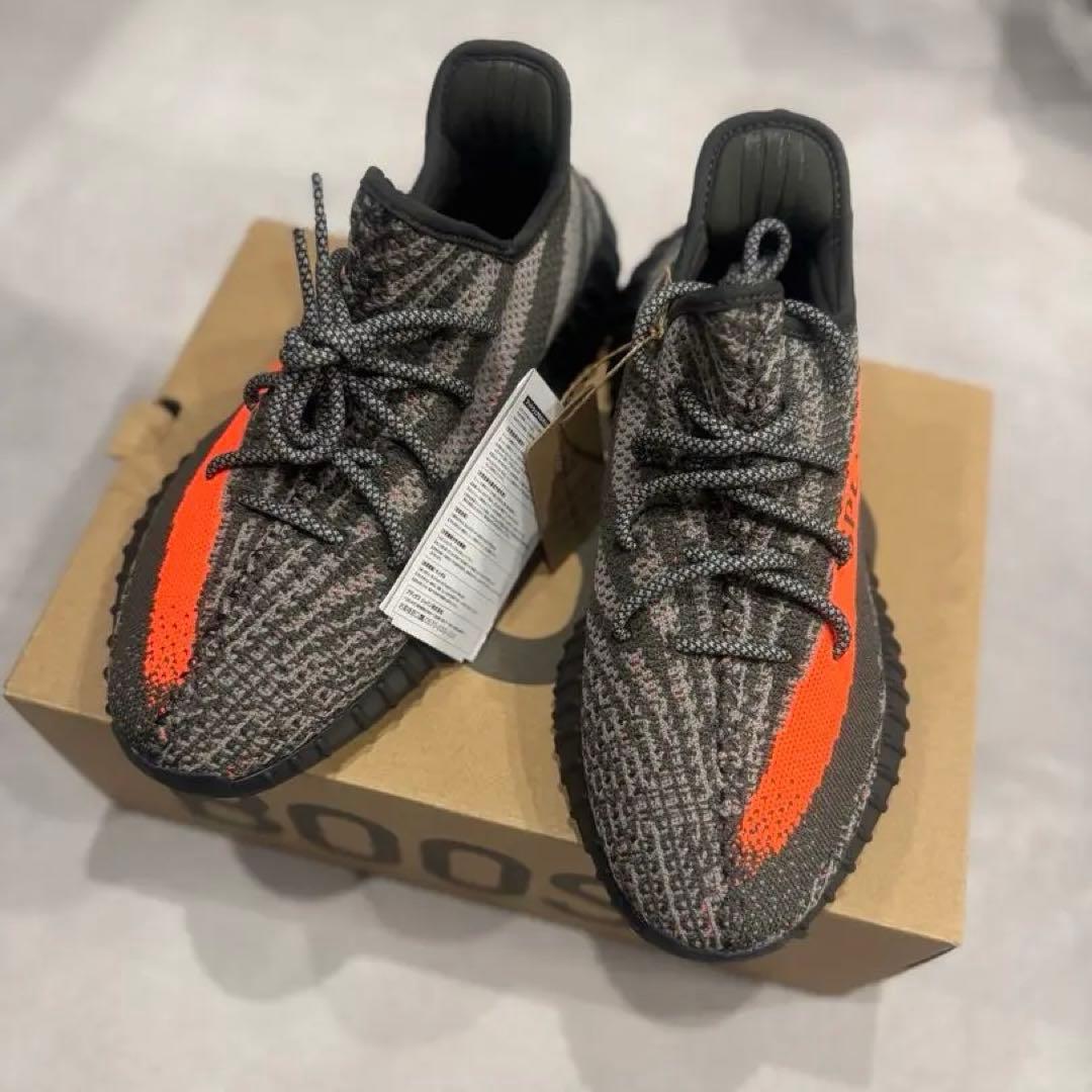 ✳︎たか様✳︎ adidas Yeezy Boost 350 V2 グレー/オレンジ