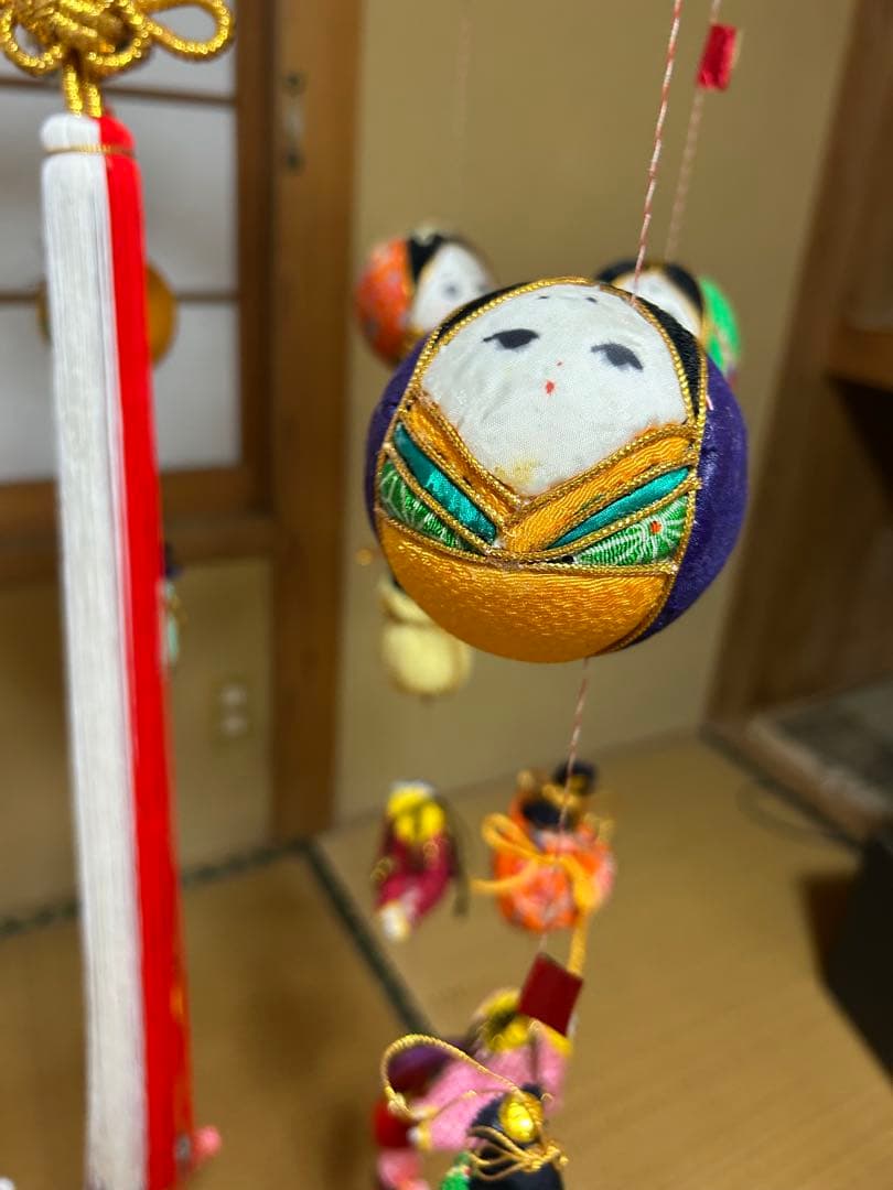 【全長155cm】本場柳川 さげもん 特大 吊るし飾り 伝統工芸（経年変化あり）