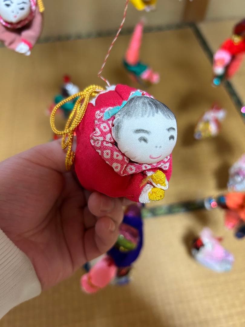 【全長155cm】本場柳川 さげもん 特大 吊るし飾り 伝統工芸（経年変化あり）