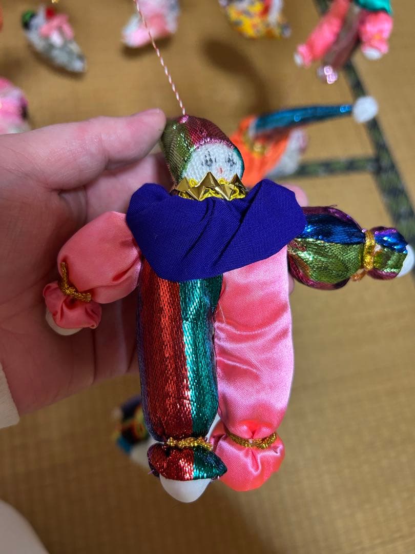 【全長155cm】本場柳川 さげもん 特大 吊るし飾り 伝統工芸（経年変化あり）