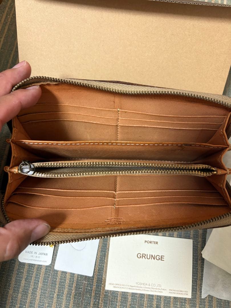 12/14値下げ　PORTER GRUNGE 長財布
