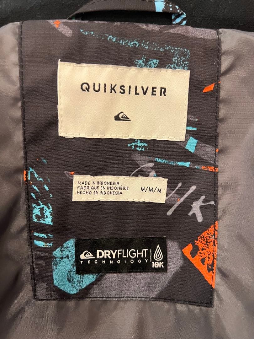 QUIKSILVER スノーボードウェア　上下　M size