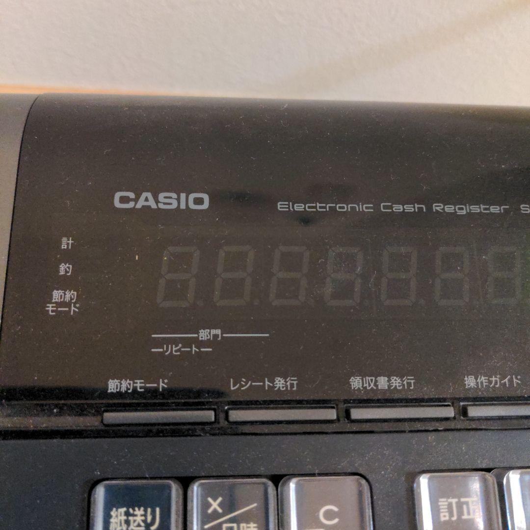 ミ*エ様 CASIO レジスター SE-S20 店舗　レジ　黒