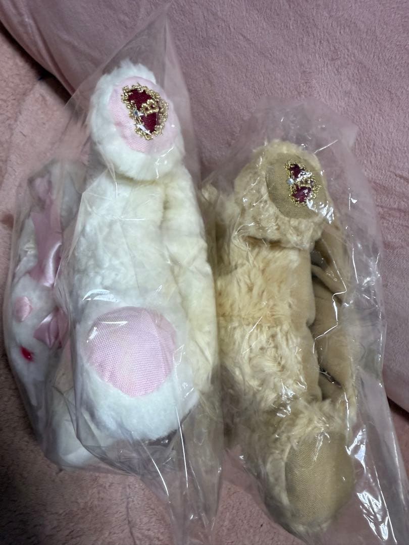 うさくみゃちゃん　くまくみゃちゃん　パペット　セット
