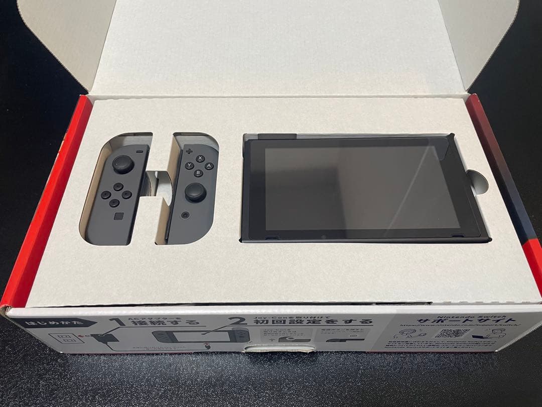 Nintendo Switch 本体 グレー ジョイコン付き