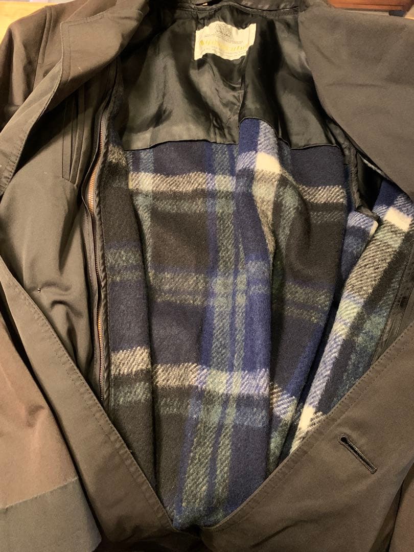 Aquascutum ライナー付き 70's ヴィンテージ バルマカーンコート