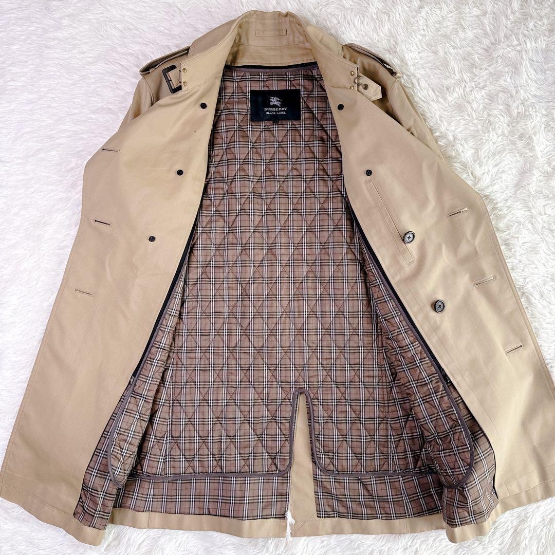 Burberry BLACK LABEL　ベージュ　ライナー トレンチコート