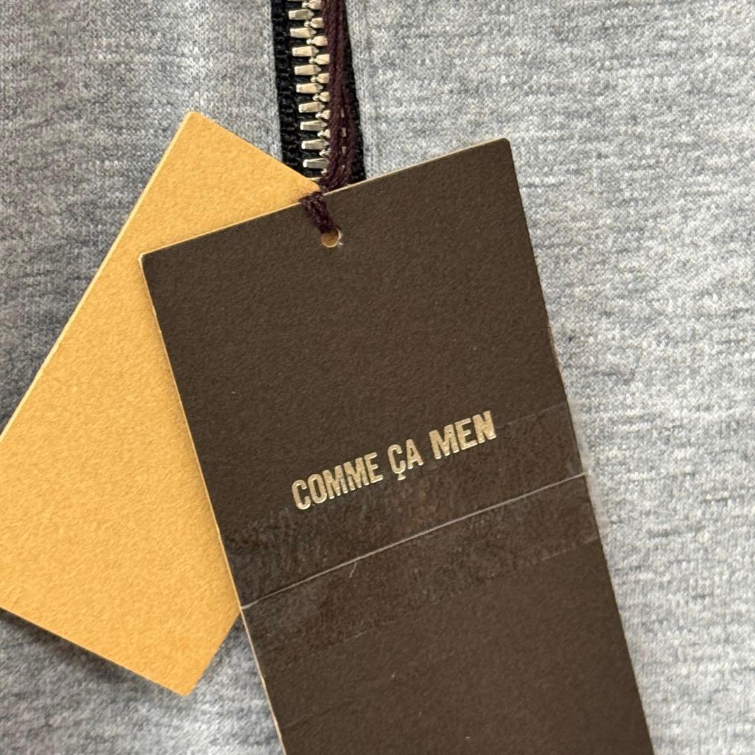 COMME CA MENコンパクト ポンチ ライダース メンズ ジャケット L