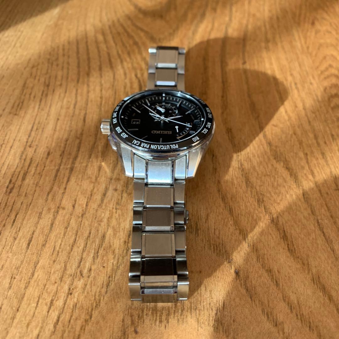 SEIKO ブライツ　ブラック アナログ時計