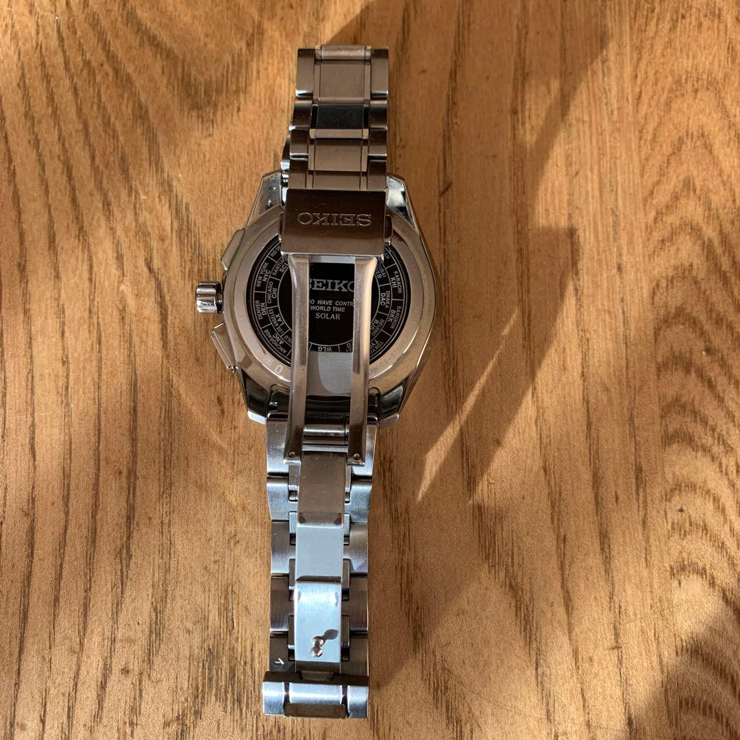 SEIKO ブライツ　ブラック アナログ時計