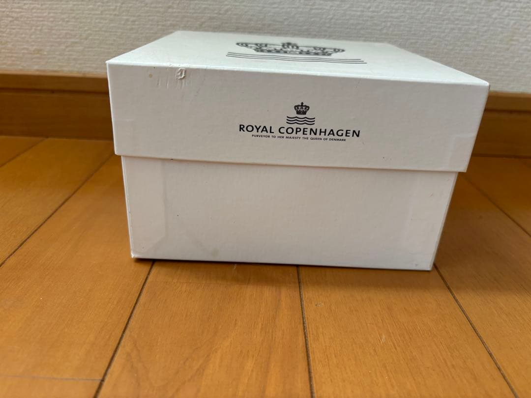 ロイヤルコペンハーゲン ブルーパルメッテ オーバル ボウル ペア 15cm