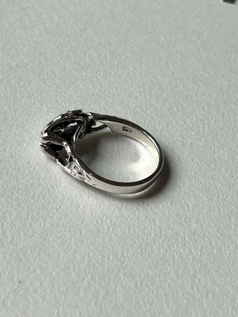 シルバーリング925 セックスリング 立ちバック 18号