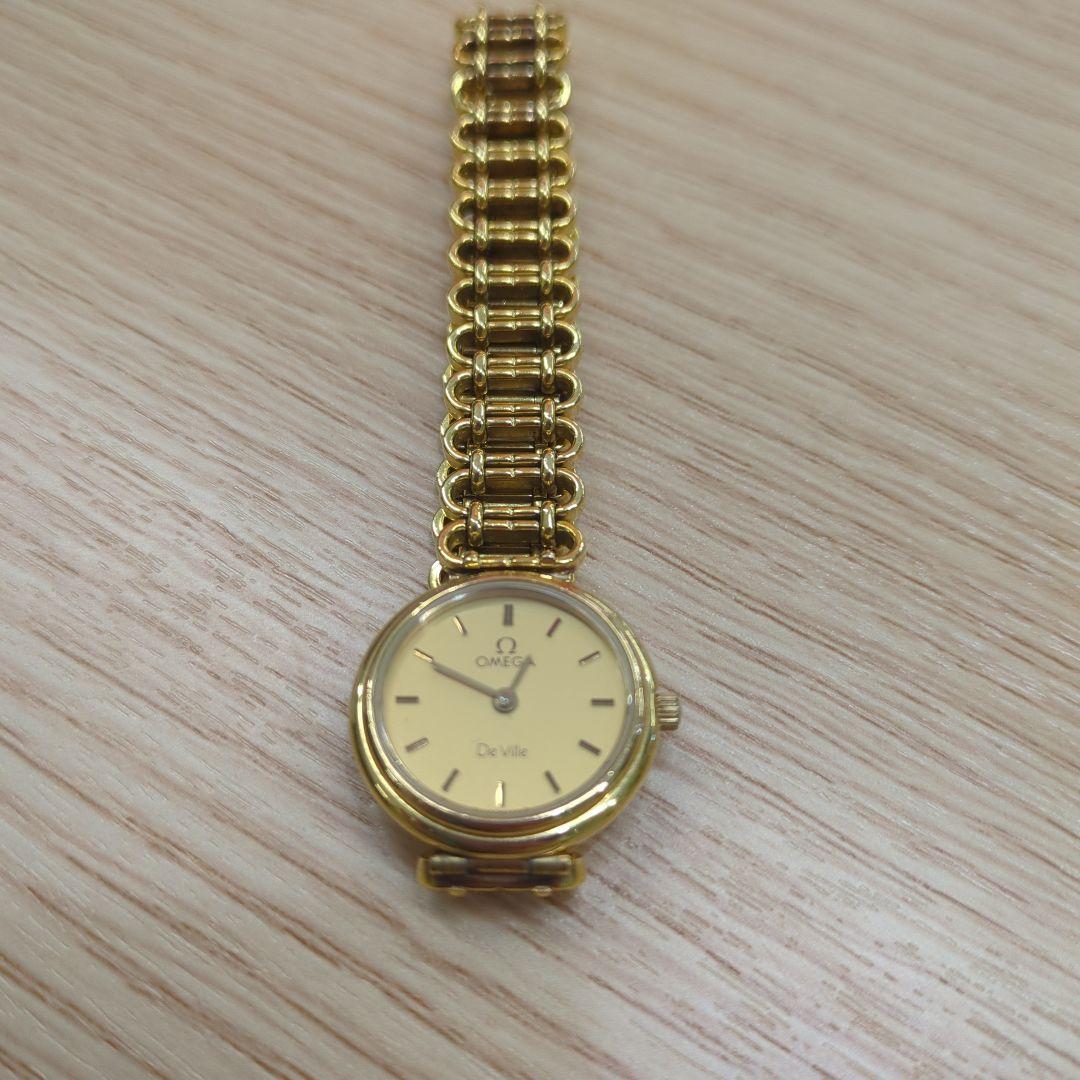 オメガ　デビル　アンティーク　Omega De Ville ゴールド 時計