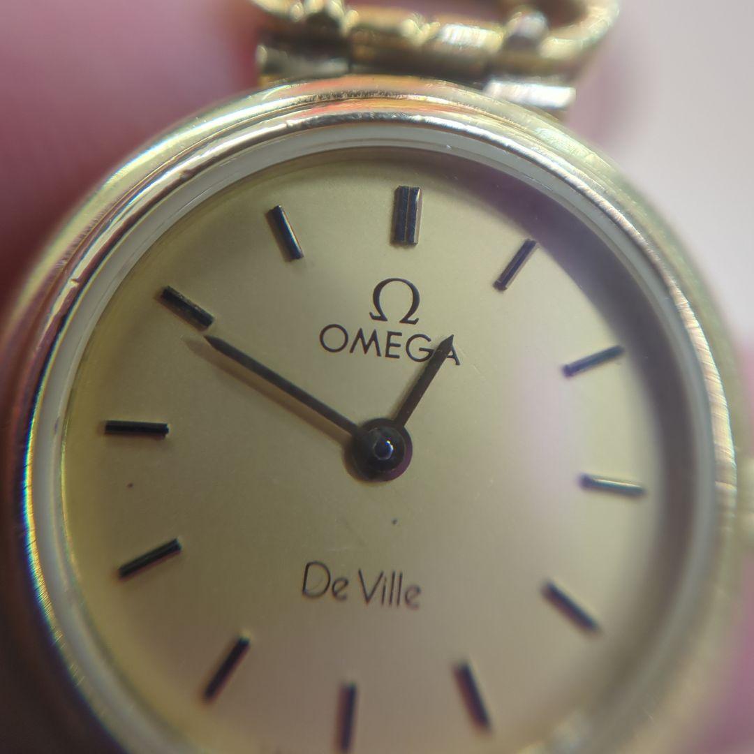 オメガ　デビル　アンティーク　Omega De Ville ゴールド 時計