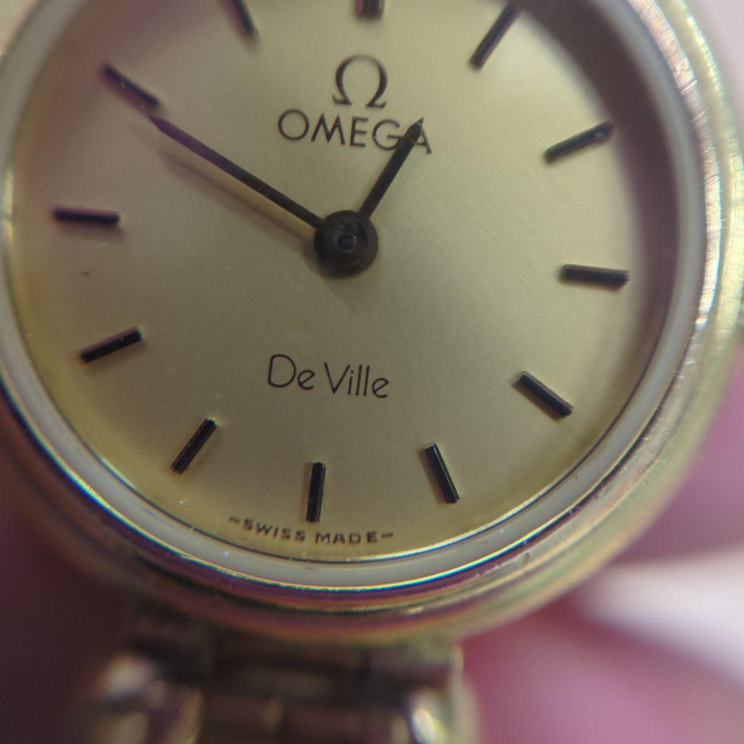 オメガ　デビル　アンティーク　Omega De Ville ゴールド 時計