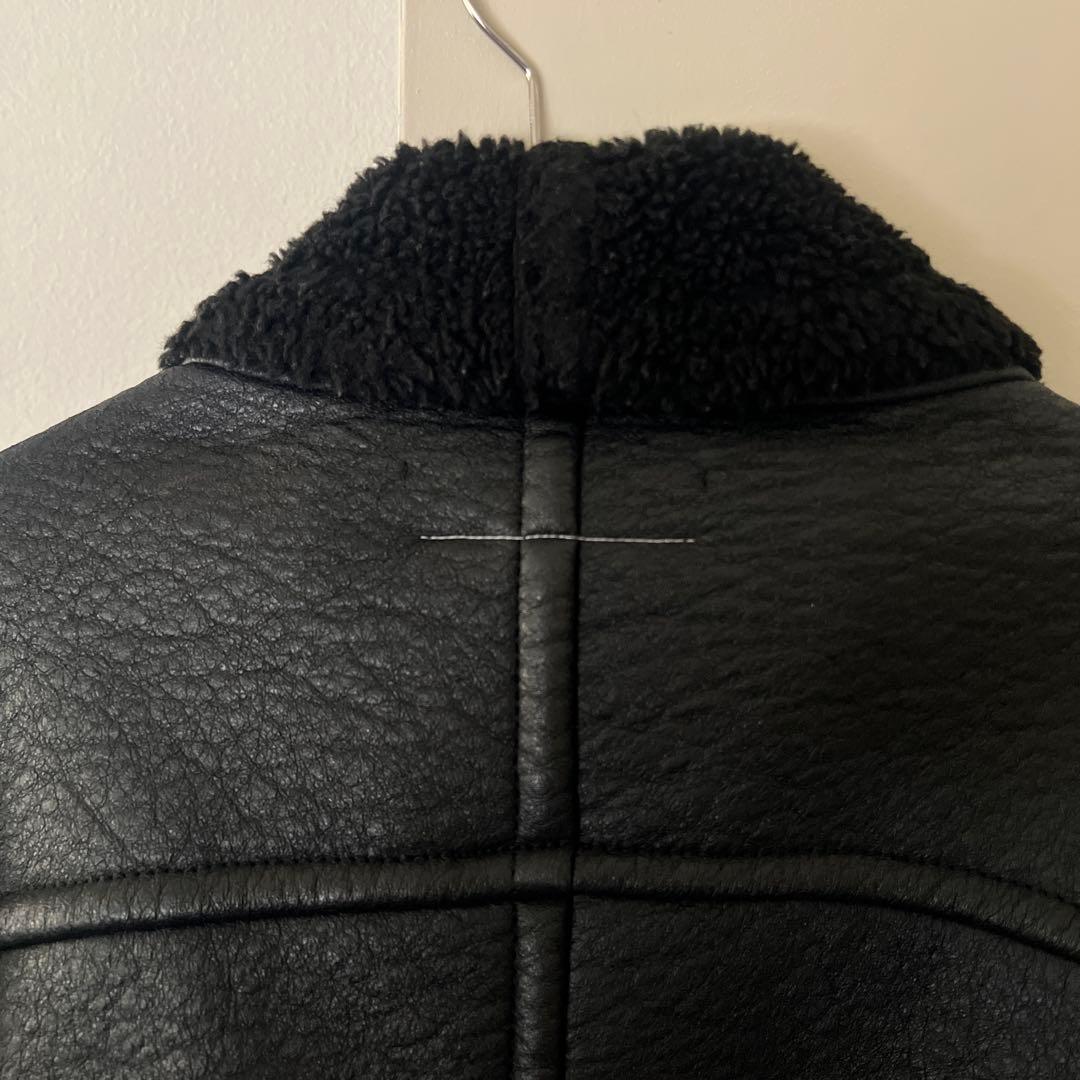 MM6 Maison Margiela フェイクレザージャケット