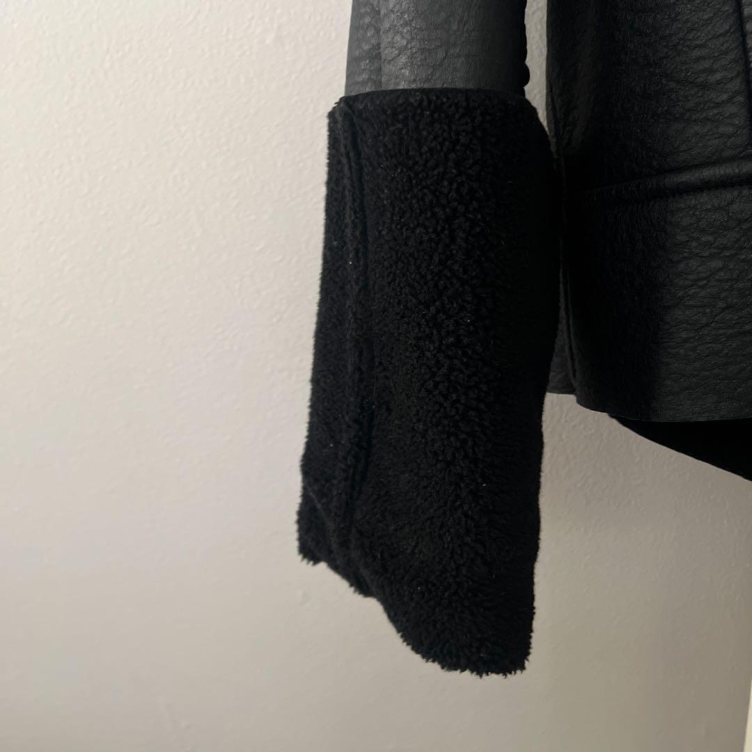 MM6 Maison Margiela フェイクレザージャケット
