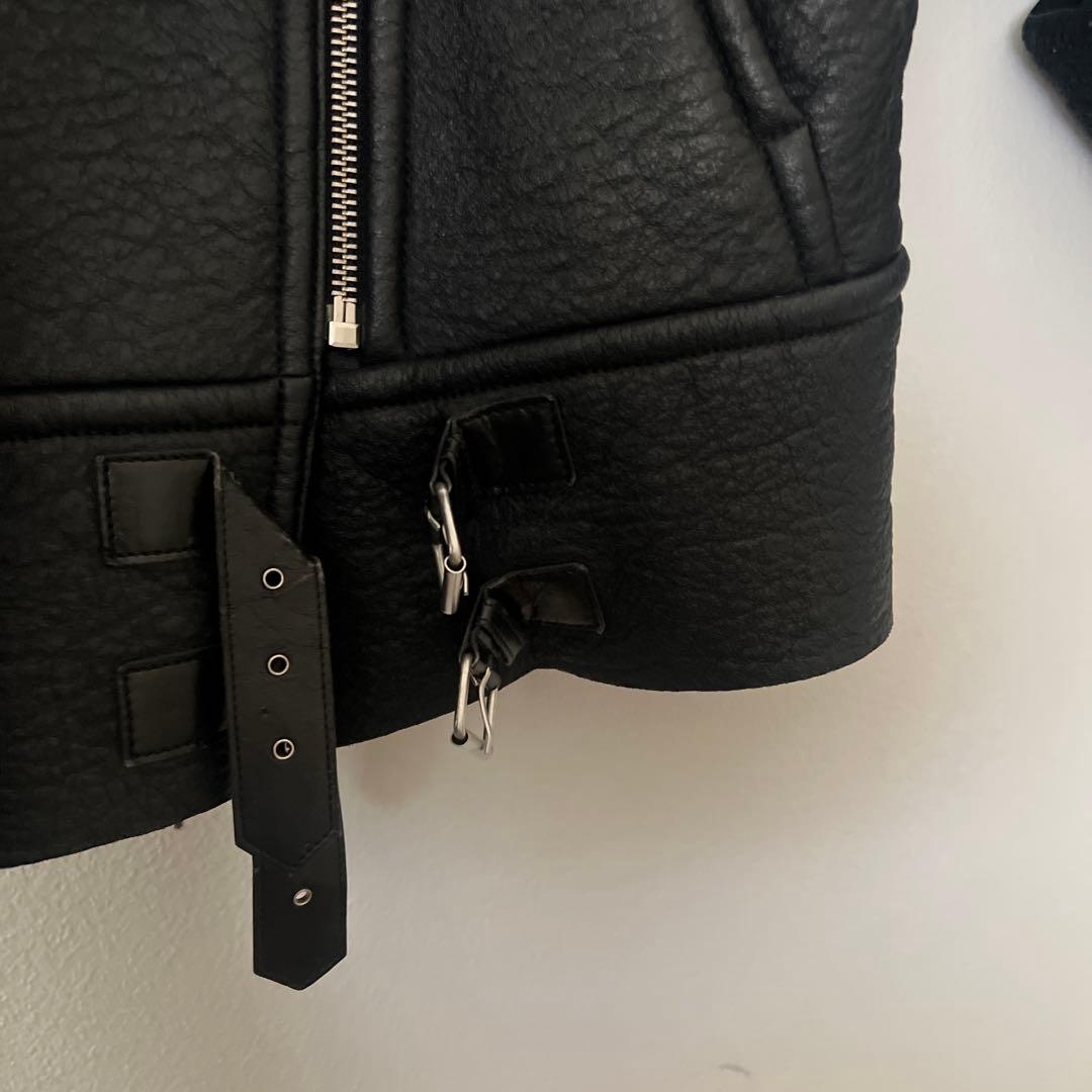 MM6 Maison Margiela フェイクレザージャケット