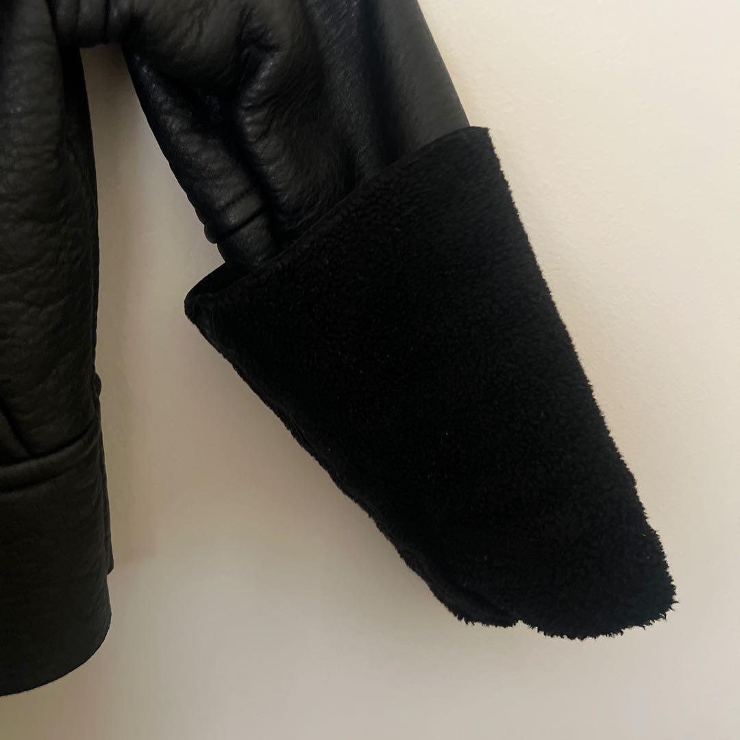MM6 Maison Margiela フェイクレザージャケット