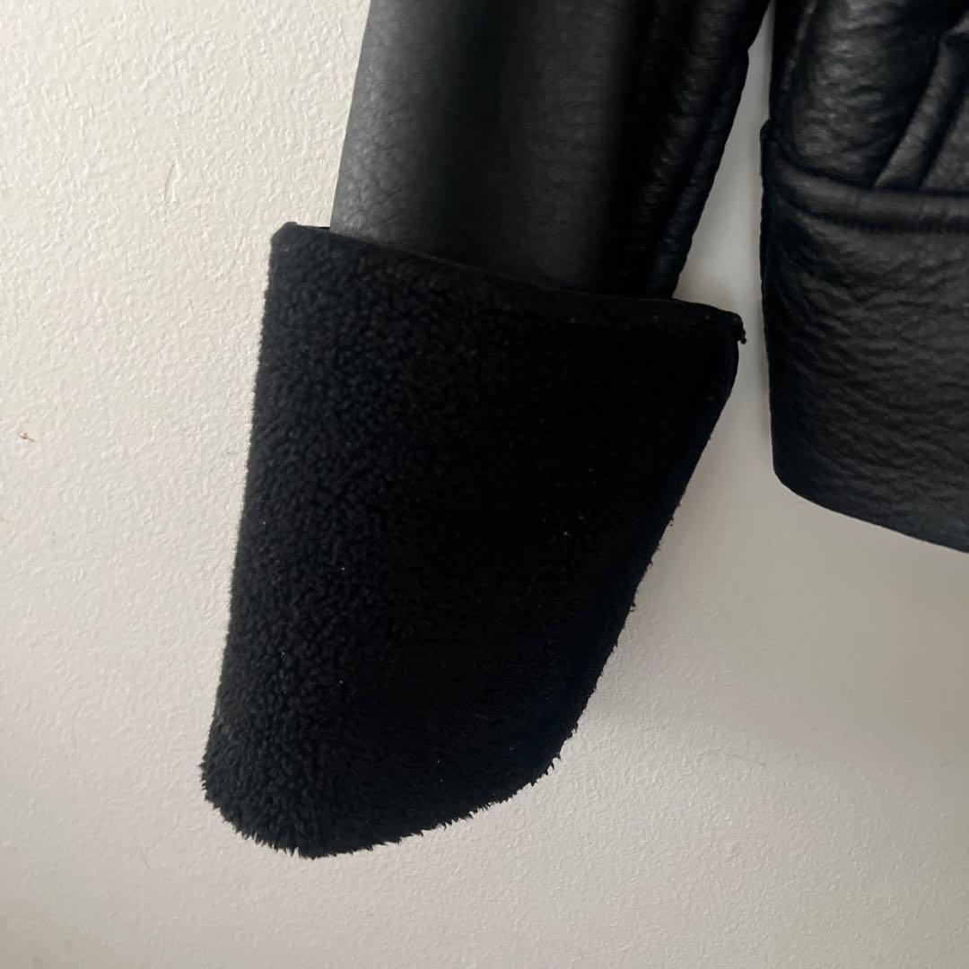 MM6 Maison Margiela フェイクレザージャケット