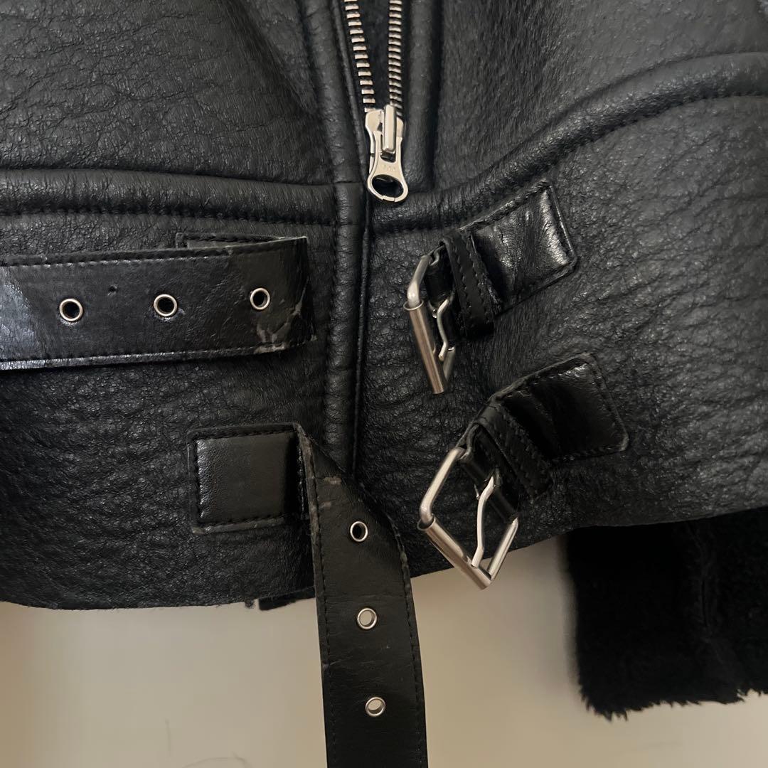 MM6 Maison Margiela フェイクレザージャケット