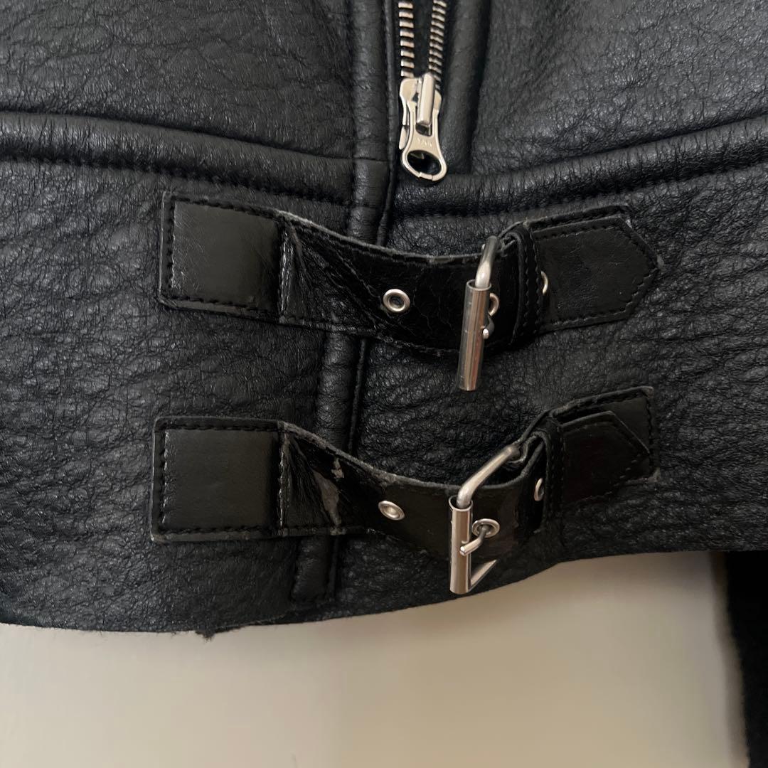 MM6 Maison Margiela フェイクレザージャケット