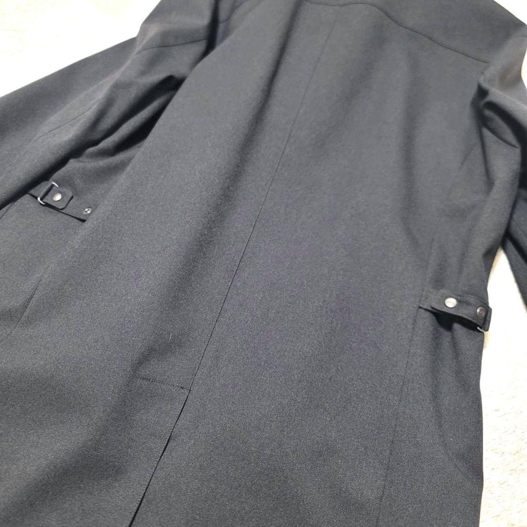 希少 3L 新品タグ付 リーガル ステンカラーコート ライナー付きコート 黒