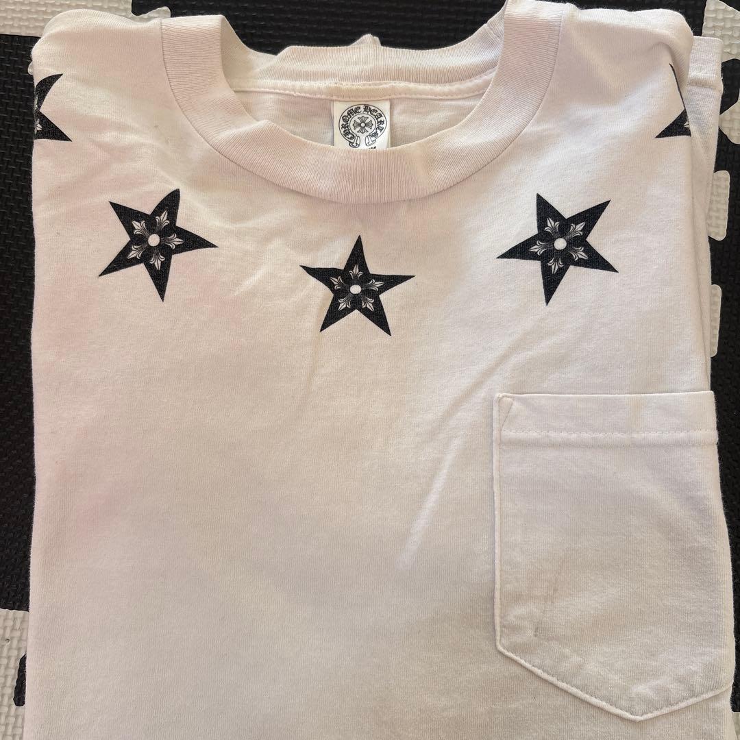 CHROME HEARTS 星形刺繍 長袖シャツM