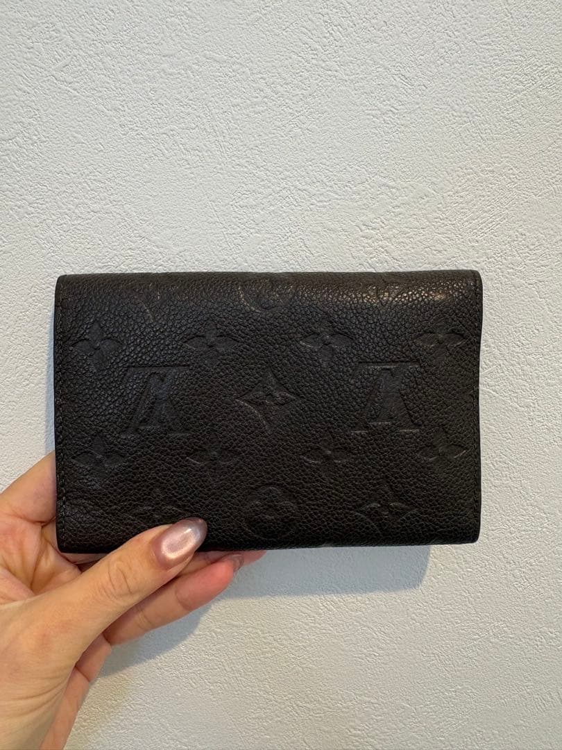 Louis Vuitton ダークブラウン 三つ折り財布