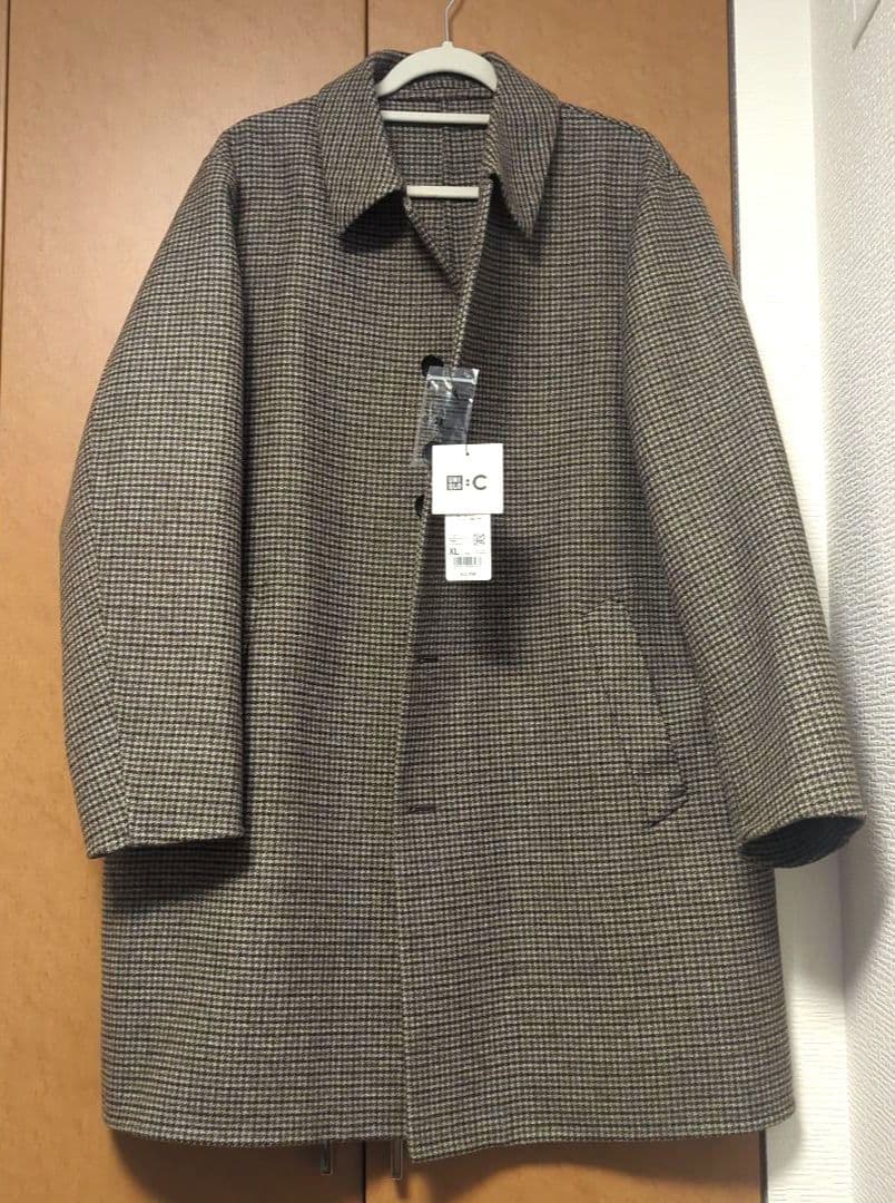 ユニクロC ダブルフェイスコート XL