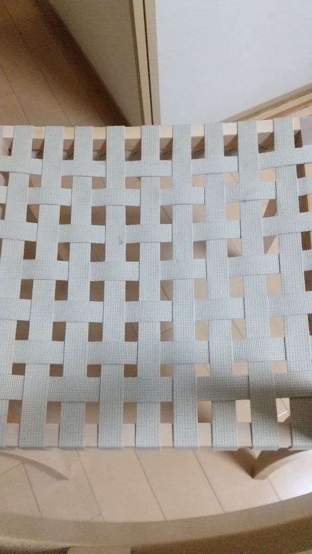 リッツウェル 木製編み込みデザインダイニングチェア