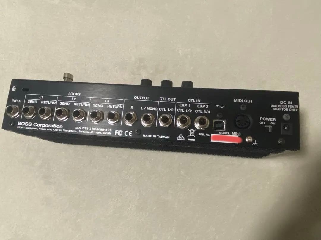 BOSS MS-3 スイッチャー エフェクター